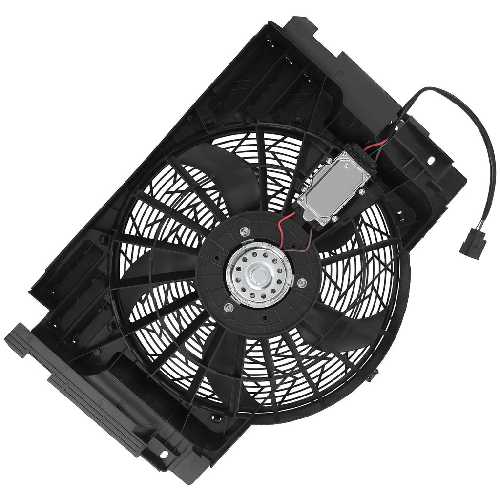 AC Radiator Condenser Cooling Fan Assembly for BMW X5 2000-2006 64546921381