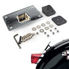 License Plate Frame Mount for Harley Big Twins Sportster Dyna Softail