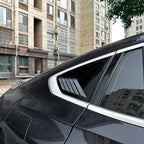 Add-On Rear Window Quarter Glass Duct Louver Vent Covers for BMW X6 G06