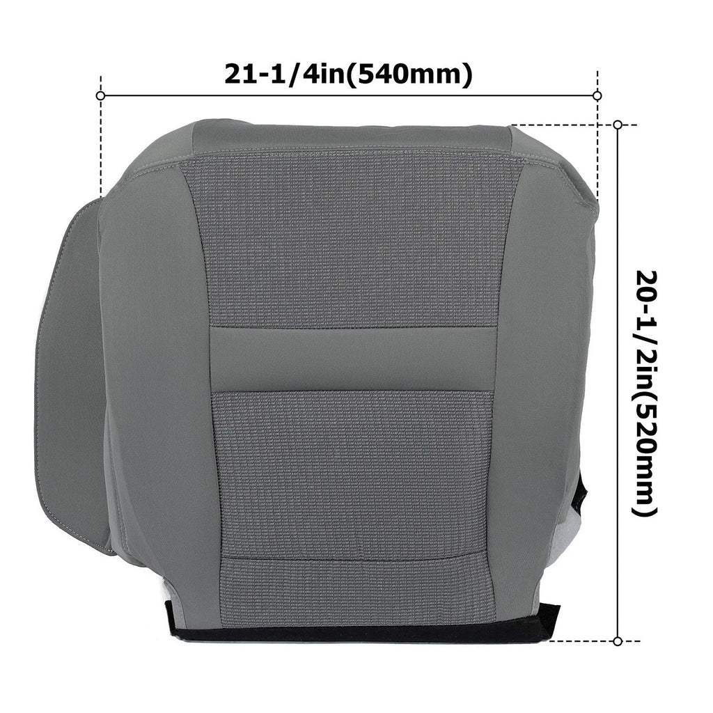 Driver Left Bottom Seat Cover for Dodge Ram 1500 2500 3500 (2006–2010)