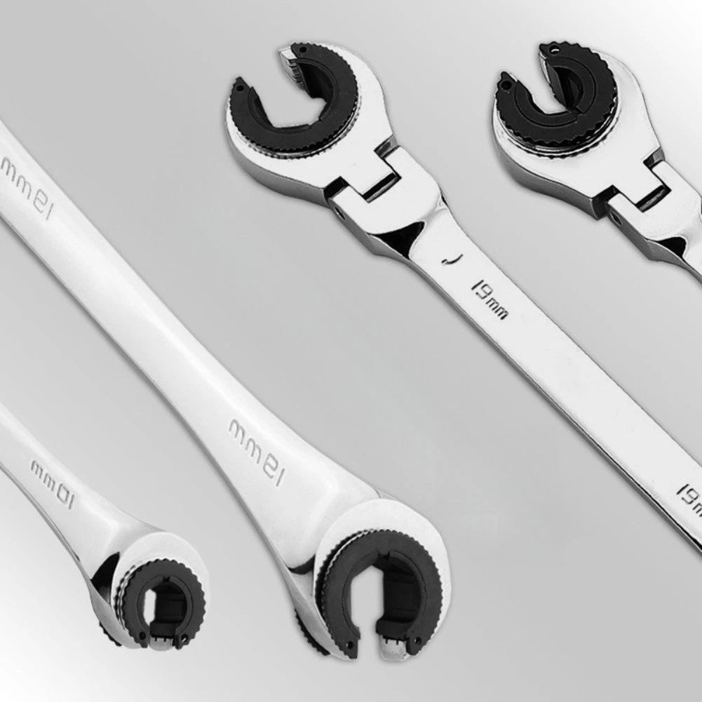 Ratcheting Tubing Wrench for Tight Spaces (819mm)