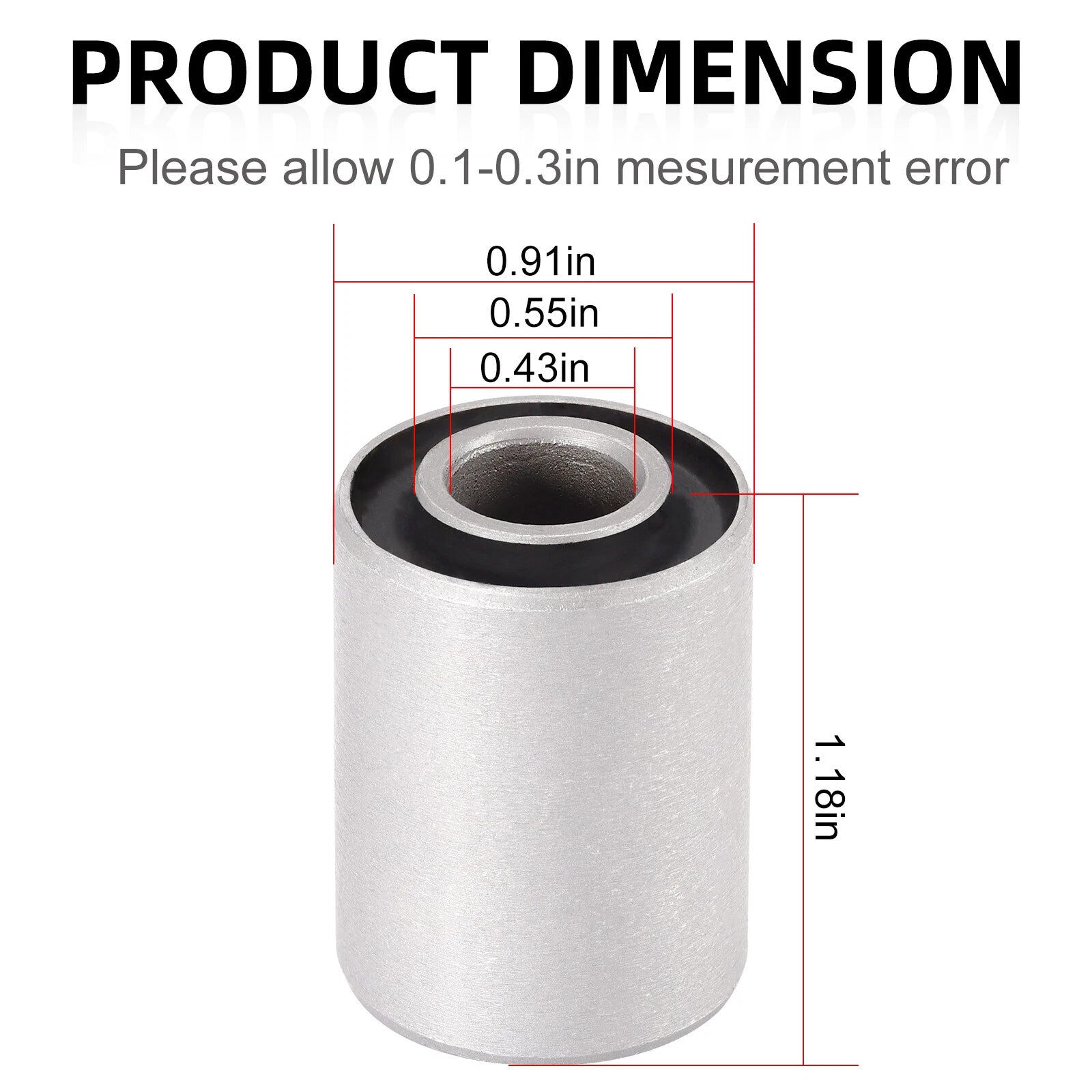Swing Arm Bushing for Yamaha TTR90, PW80, YSR50 (1990-2020)