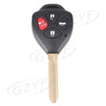 4 Button Replacement Remote Key Fob Shell for Toyota Camry (2007-2010)
