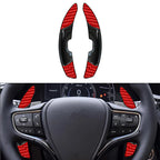 Steering Wheel Shift Paddle Extensions for Lexus RX NX UX LX ES LS RZ LM Red