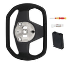 Heated Leather Steering Wheel for Tesla Model 3/Y (2017–2023)
