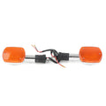 Turn Signal Indicator Lights Amber for Honda Magna Rebel CMX (1985-2003)
