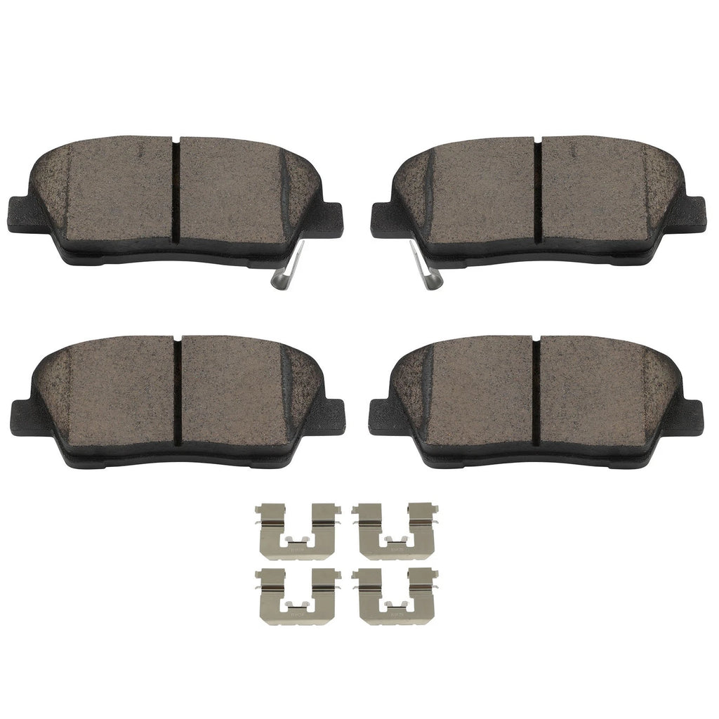 8PCS Ceramic Brake Pads for Hyundai Equus (2011) & Genesis V8 (2009)