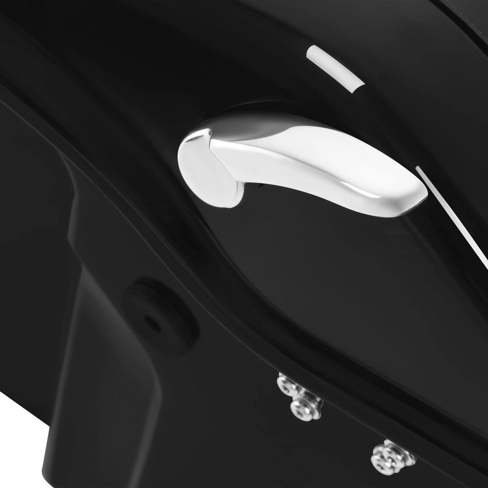 Black Hard Saddlebags for Harley CVO Street Glide (2023–2026)