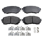 DuraGo Front Rotors & Akebono ProACT Ceramic Brake Pads for Mazda 6 (2014–2018)