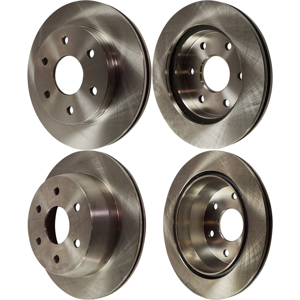 Front & Rear Disc Brake Rotors for Chevy Silverado 1500 (1999–2006)
