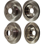 Front & Rear Disc Brake Rotors for Chevy Silverado 1500 (1999–2006)