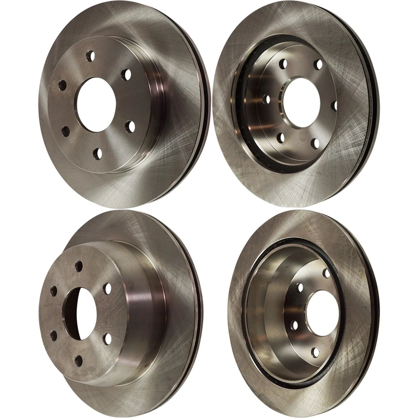 Front & Rear Disc Brake Rotors for Chevy Silverado 1500 (1999–2006)