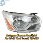 Halogen Chrome Headlight for Ford Transit 150 250 350 (2015–2021)