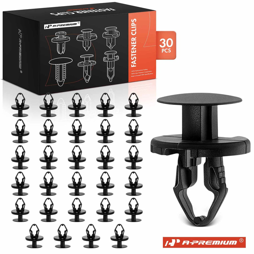 Set of 30 Nylon Fender Apron Retainers for Chevy 