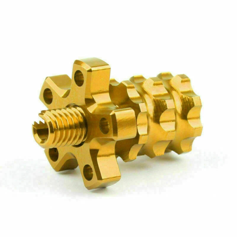 Set of 2 Anodized Billet Aluminum Clutch Cable Adjusters for Universal (8mm)