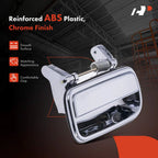 Rear Right Chrome Exterior Door Handle for Toyota Tacoma (2001–2004)