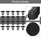 Set of 20 Nylon Cowl Grille Clips for Honda Civic Del Sol (1993–1997)