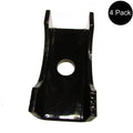 Set of 4 Trailer Axle Spring Perches for 3500# Round Axle Tube