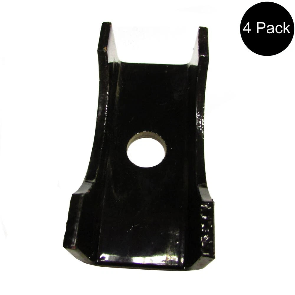 Set of 4 Trailer Axle Spring Perches for 3500# Round Axle Tube