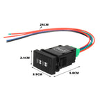 2-Color LED Dual Function Dashboard Control Switch for Mazda BT50 (2011–2020)