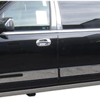 Luxury FX Stainless Upper Rocker Panels 4pc for Lincoln Navigator L (2015–2017)