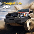 Modular Front Winch Bumper with Bull Bar for Ford Ranger (1998-2011)
