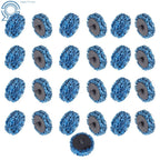Set of 25 Blue 2 Inch Quick Change Strip & Clean Discs for Paint Rust