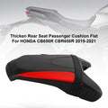 Rear Passenger Seat Pillion Saddle Flat Red for Honda CB650R CBR650R (2019–2023)