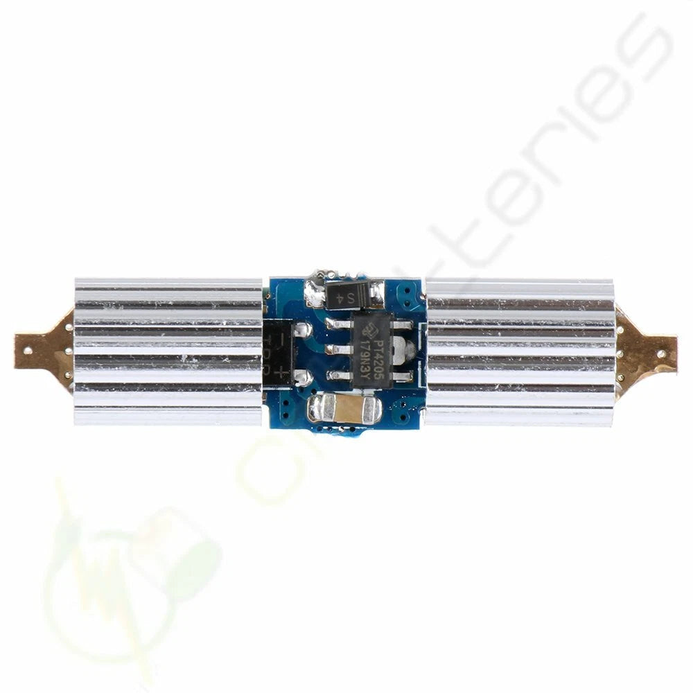 6X 39mm Blue LED Festoon Lights for Car Interior (Dome Map)