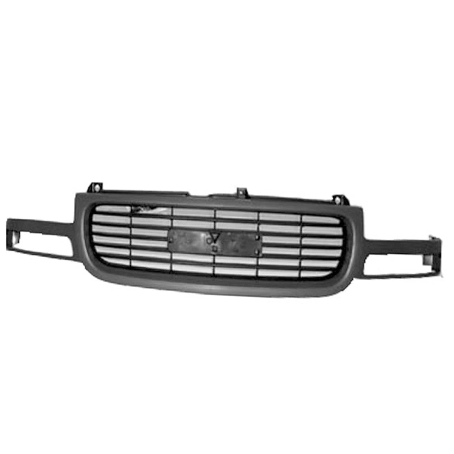 Front Grille Replacement Textured Plastic for Toyota Hilux (2005–2015)