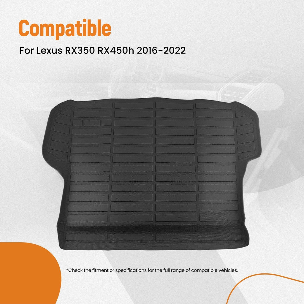 TPE Cargo Liner for Lexus RX350 RX450h (2016–2022) Waterproof Trunk Mat