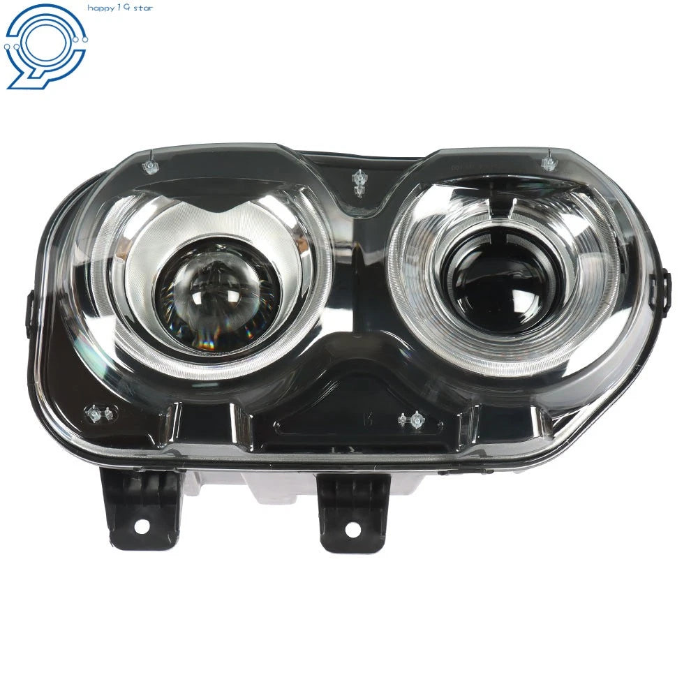 Projector Headlight for Dodge Challenger (2015–2018) Black Housing