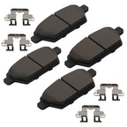 Rear Ceramic Brake Pads Kit for Mercury Milan (2006–2011) Mazda 6 (2006–2013) D1161