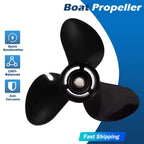 14 x 19 Outboard Propeller for Suzuki 50-140HP (15 Spline, 58100-90J11-019, RH)