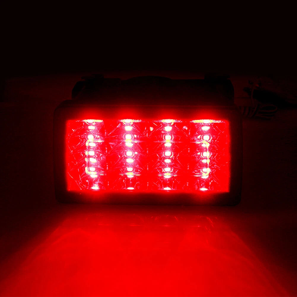 Set of F1 Style Smoked Lens Strobe LED Rear Fog Lights for WRX STI XV