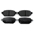 Set of 4 Akebono ProACT Rear Ceramic Brake Pads for Mazda 3 (2017–2018) & CX-3 (2019–2020)