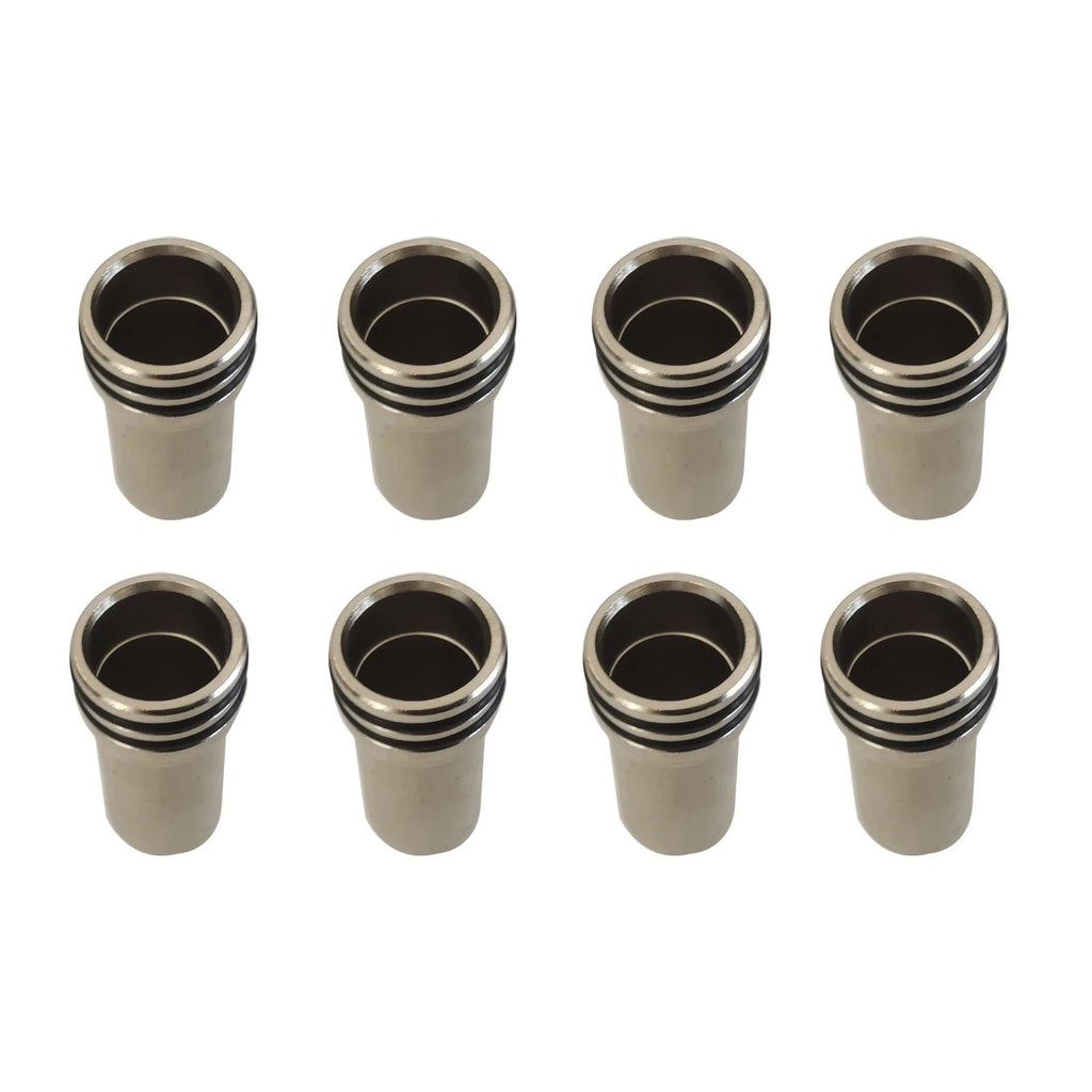 8Pcs Injector Cup & O-rings for Chevrolet Silverado 6.6L Duramax (2001–2004)