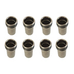 8Pcs Injector Cup & O-rings for Chevrolet Silverado 6.6L Duramax (2001–2004)