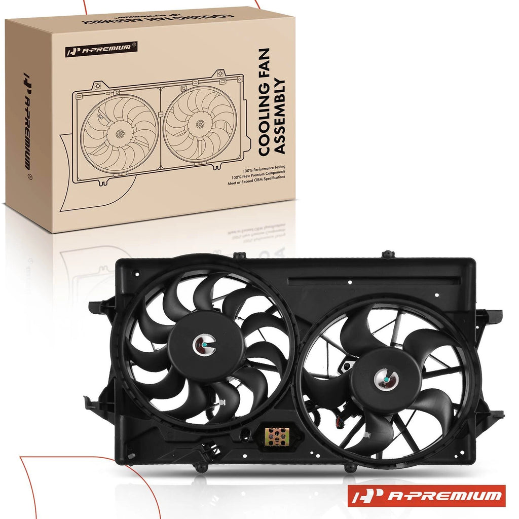 Dual Cooling Fan Assembly for Ford Focus (2000–2004)