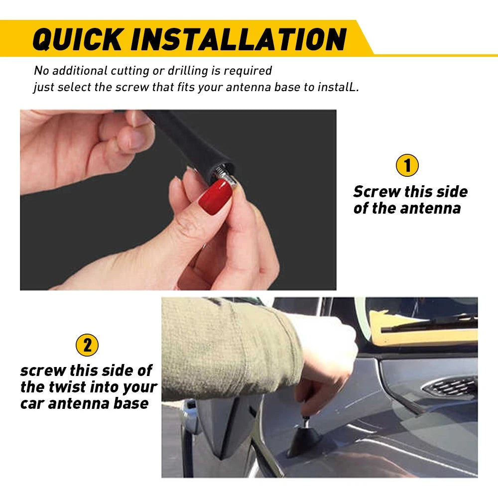 Rear Bumper Corner Lip Splitter Diffuser for Universal Cars (All Years)