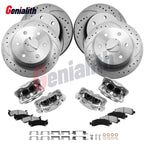 Front Rear Disc Rotors Calipers Brake Pads for Tahoe Escalade Yukon (2000–2006)