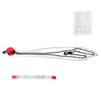 3 Ton Chain Hoist with 10ft Lift and 360° Swivel Hook