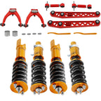 Set of 4 Coilovers & 6 Control Arms for Honda Civic (1996-2000)