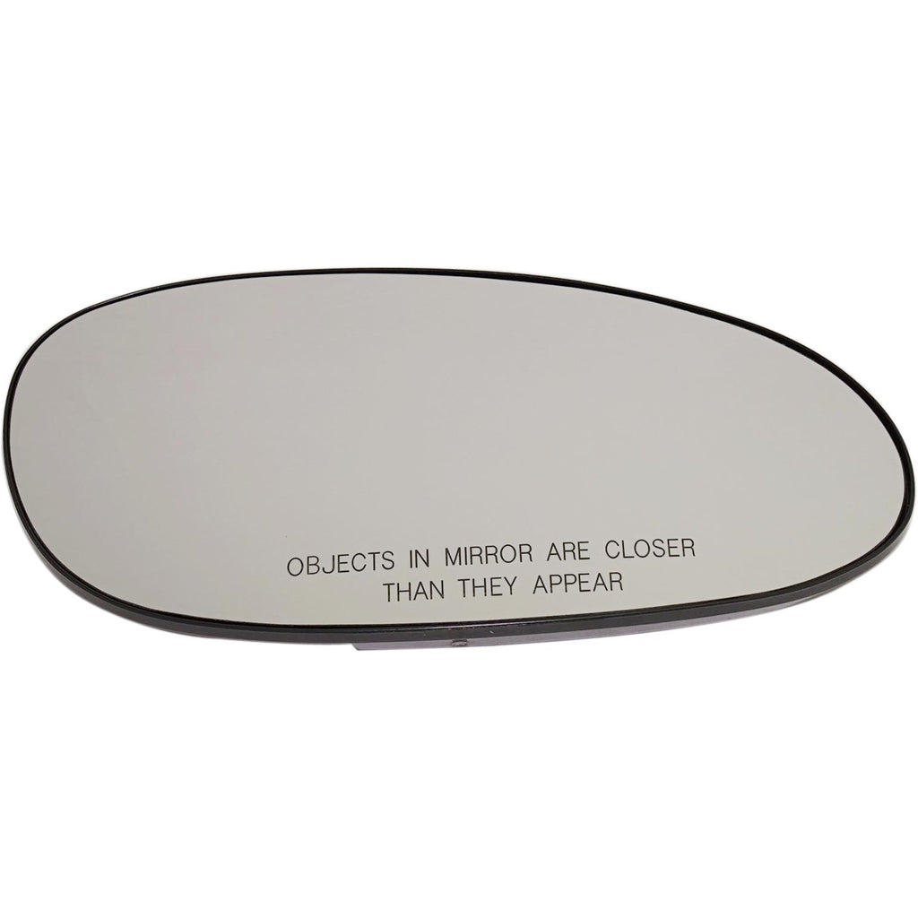 Mirror Glass for Buick Century (1997–2005) with Backing Plate, Passenger Side