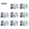 8x Carburetor Repair Kit for Stihl 041 045 050 051 (RK-21HS)