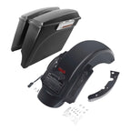5" Extended Hard Saddlebags with LED for Harley Electra Glide (2009–2013)