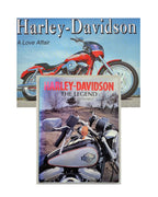 Harley-Davidson 2-Book Set Hardcover for Motorcycle Enthusiasts
