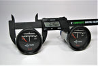 2X 2.35" Black Analog Marine Boat Engine Trim Gauges for Medallion 6-82