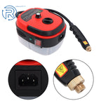 2500W High Pressure Steam Cleaner for Kitchen and Car (Red)