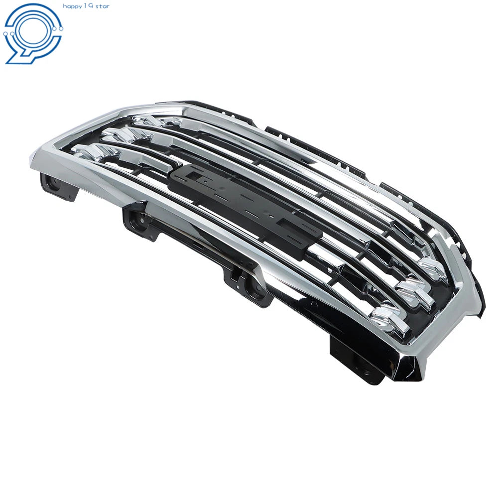 Front Upper Grille for GMC Sierra 1500 (2016-2019) Chrome